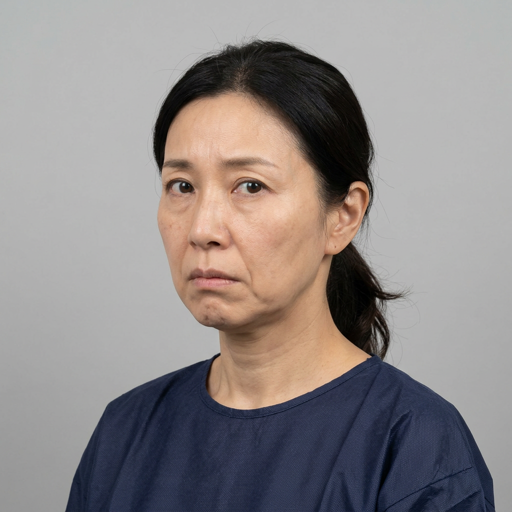 2日間の幹細胞コースで肌年齢−10歳の検査結果に - Before