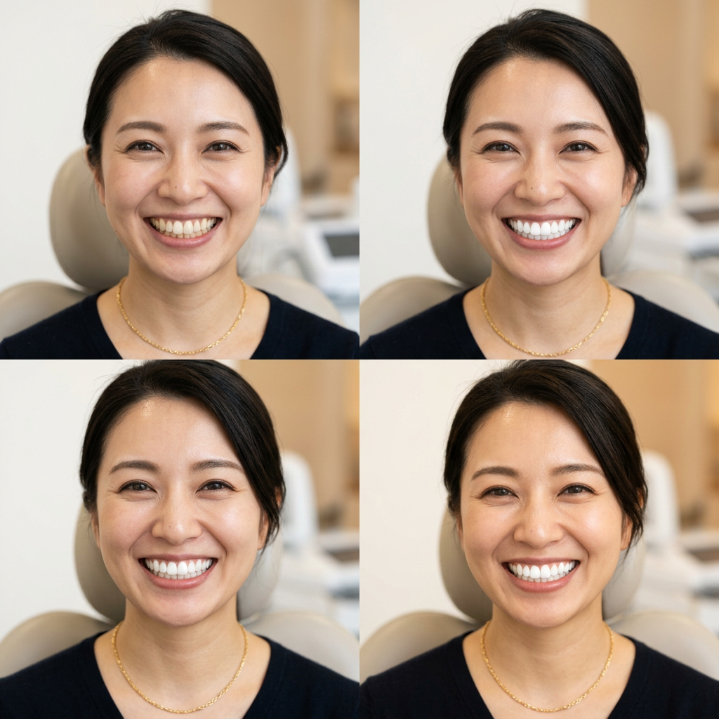 ビヨンドホワイトニングで輝く白い歯を60分で実現 - After