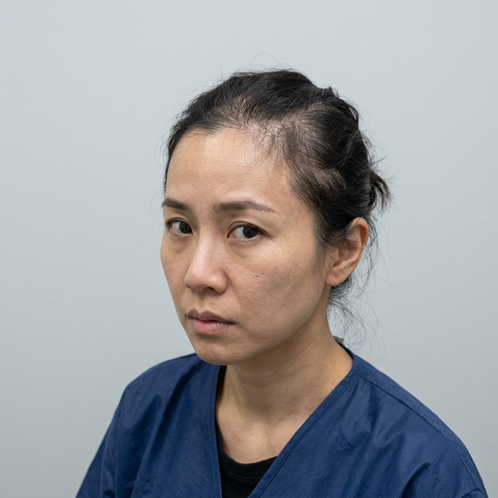 育毛メソセラピーで発毛力を目覚めさせる - Before