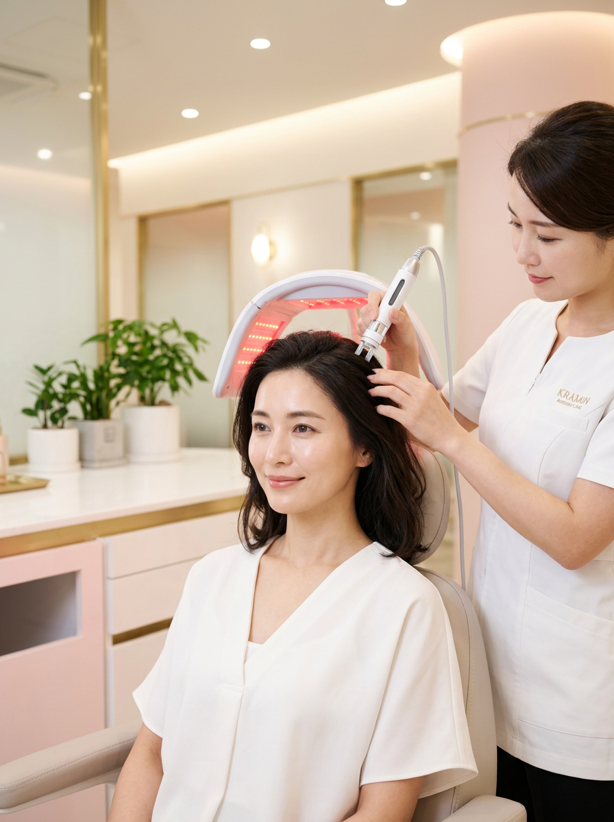 スカルプスケーリング×LED頭皮ケアで健康な頭皮環境に - メイン画像