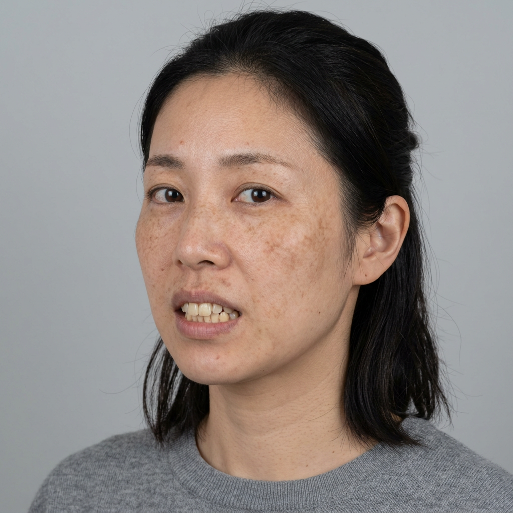 ラミネートべニアで白く美しい歯に - Before